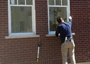 window caulking